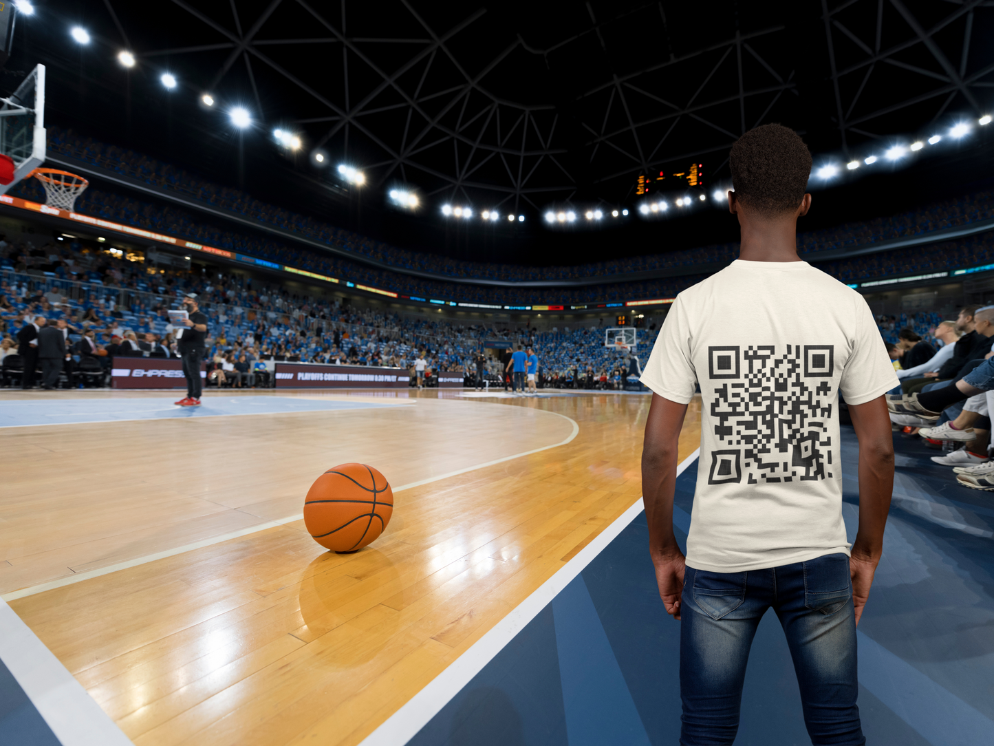 Stop Being So Nosey Unisex QR Code T-Shirt - Casual Summer Wear, Gift for Tech Lovers, Everyday Comfort