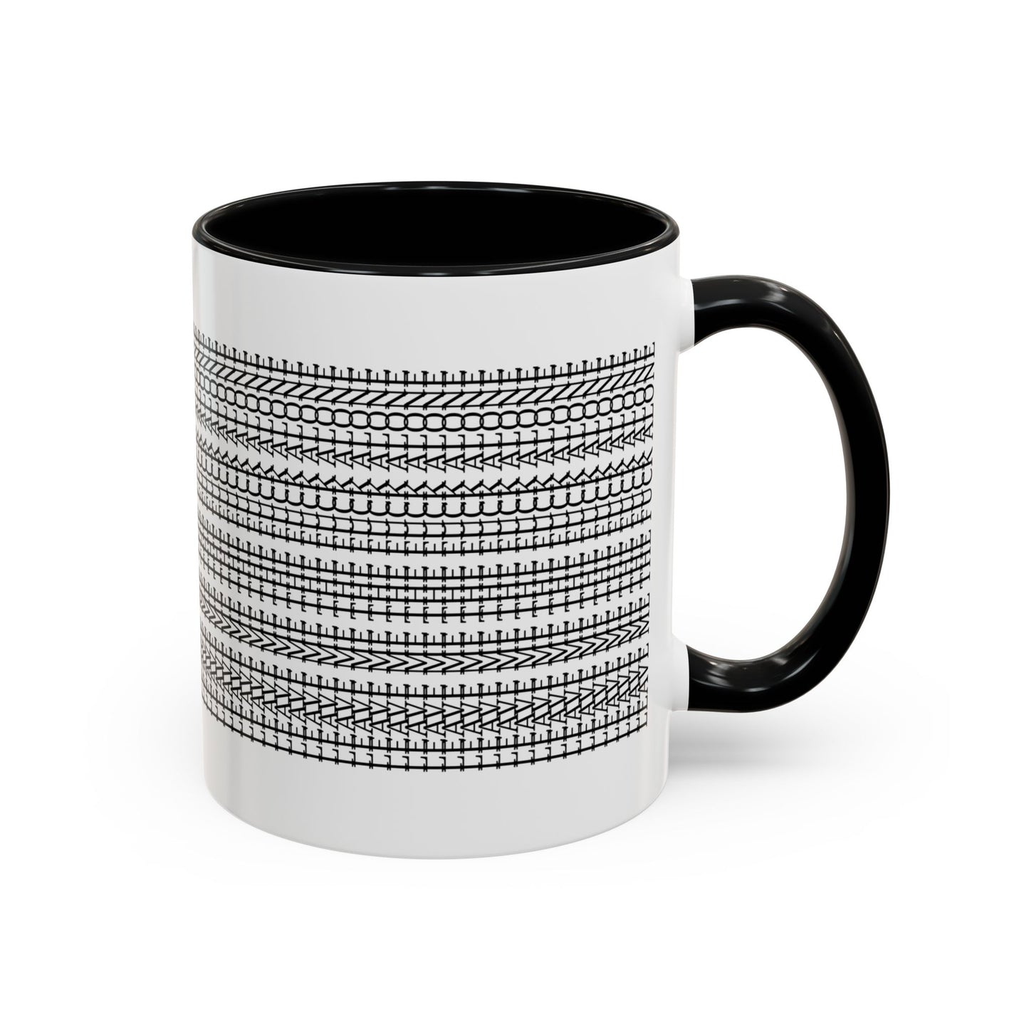 Subtle "Leave Me The F*CK Alone" Stylish Accent Coffee Mug - Hidden Funny Message Mug, Father's Day Gift