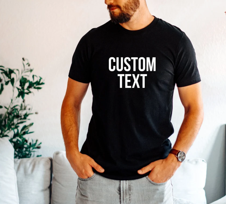 CUSTOM UNISEX T-SHIRT'S