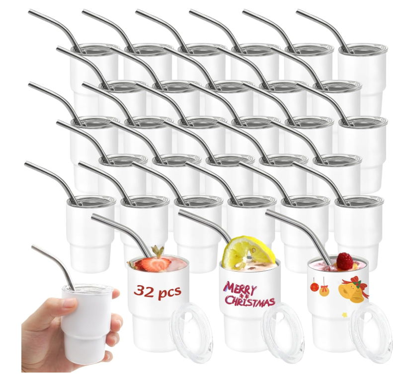 CUSTOM 3oz TUMBLERS